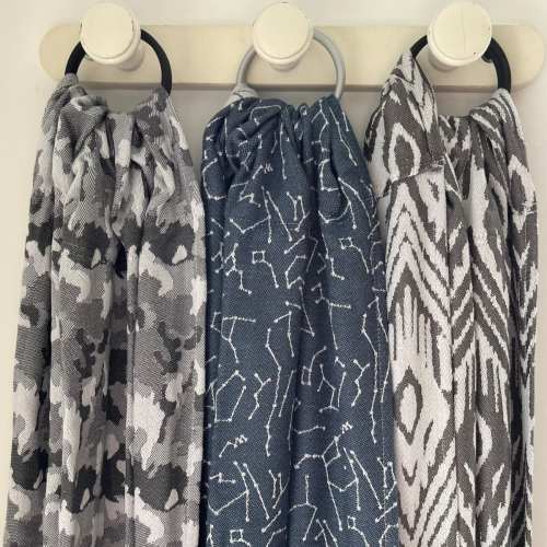 Naturiou Ring Slings - Camouflage, Constellation et Boho