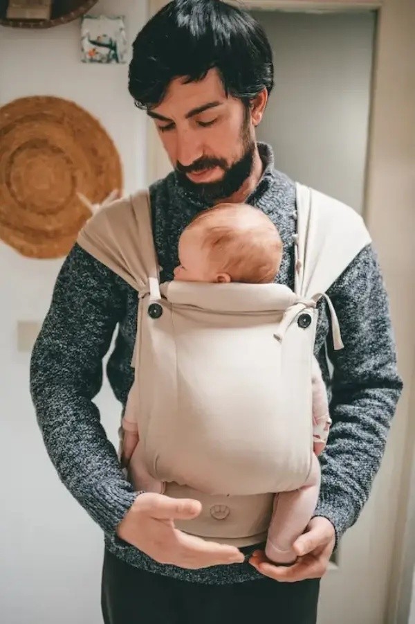 Neko Tiny - Sand - Porte-bébé pour nouveau-né