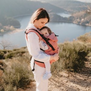 Néobulle Néo+ Acajou porte-bébé physiologique évolutif