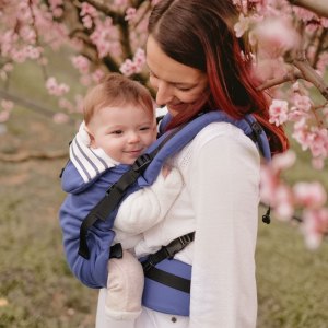Néobulle Néo+ Marin porte-bébé physiologique évolutif