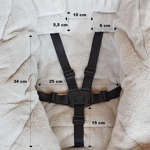 Petite&Mars Jibot Horizontal - Chancelière universelle pour poussette 3 en1