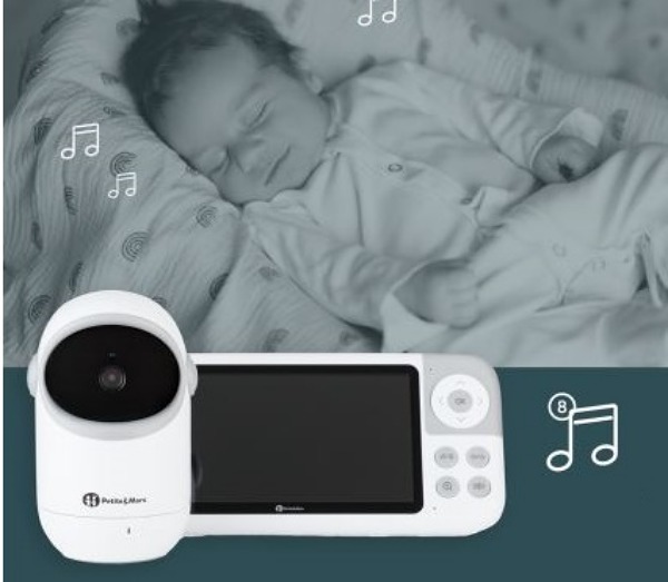Babyphone numérique huit berceuses