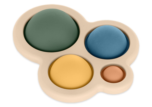 Petite&Mars - Chill out - Jouet de dentition pop up en silicone 6m+