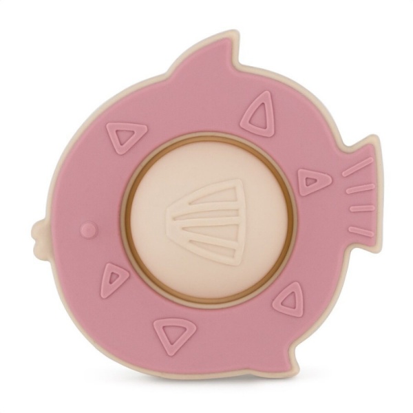 Petite&Mars - Fiona -  Jouet de dentition pop up en silicone poisson 6m+