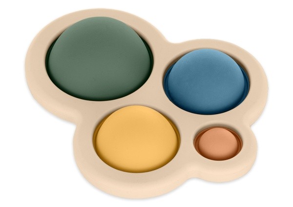 Petite&Mars - Chill out - Jouet de dentition pop up en silicone 6m+