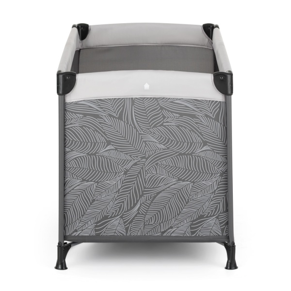 Petite&Mars Nyja – Lit Parapluie Bébé Pliable Urban Jungle Charcoal