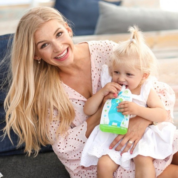 Petite&Mars - Papoo Original - Gourde Réutilisable