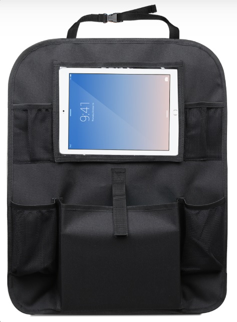 Organisateur de siège arrière avec support tablette
