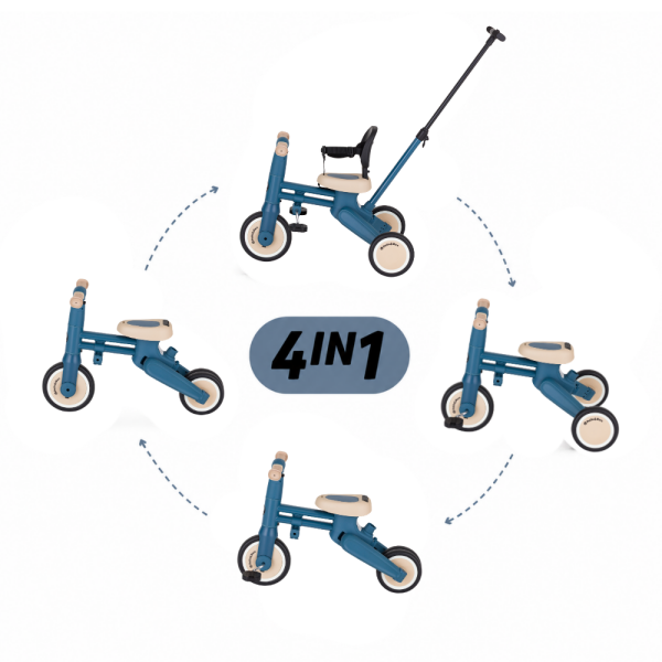 Tricycle Enfant Multifonctionnel Drift 4-en-1