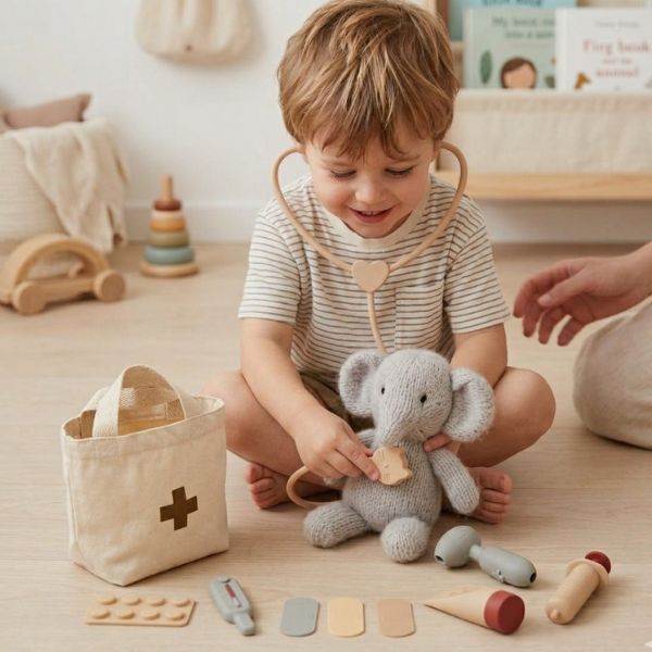 Petitkids Kit de Docteur - Jeu d'imitation