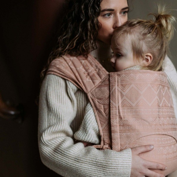 Fidella Fly Tai Toddler - Porte-bambin Meï-tai Cubic Lines Tuscany