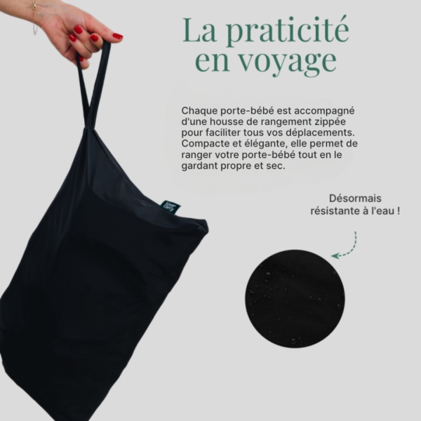 Love and Carry ONE EVO Leo - Porte-bébé physiologique avec sac de transport
