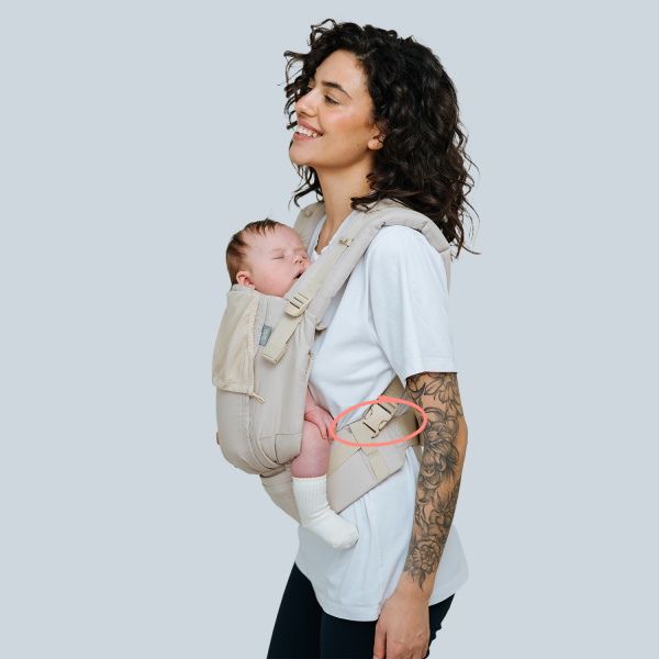 Porte-bébé physiologique One Evo nouveau placement des clips