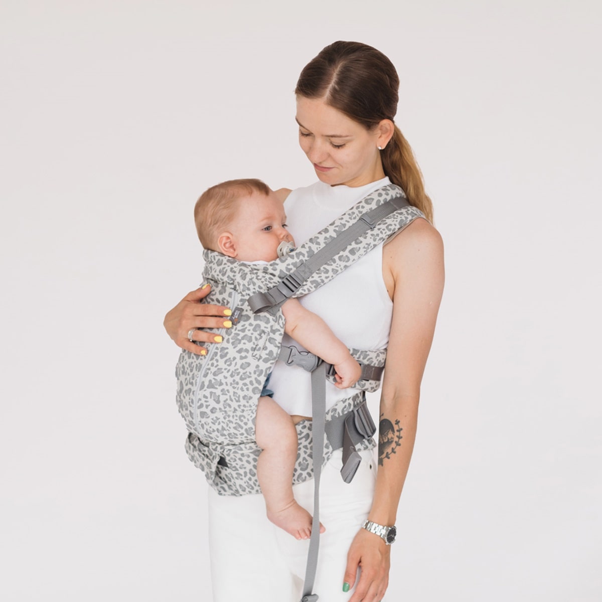 Love and Carry ONE Leo - Porte-bébé physiologique portage-hanche (6m+)