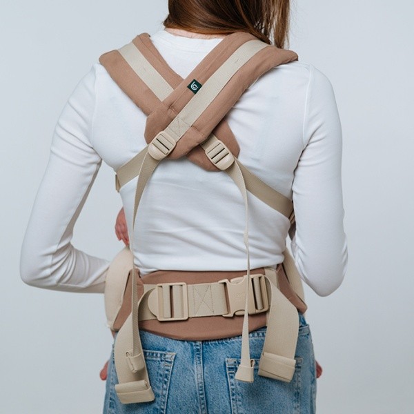 Porte-bébé One Evo Pecan bretelles en X