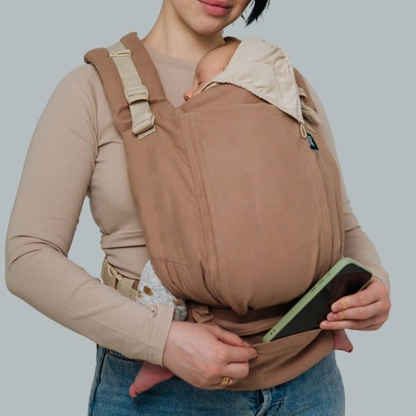 One Evo - porte-bébé avec pochette de rangement sur la ceinture