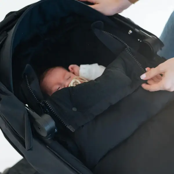 ove and Carry - Chancelière universelle pour poussette Noir