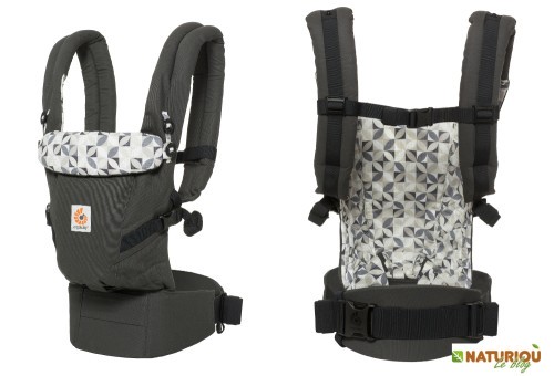 Porte-bébé Ergobaby Adapt Anthracite Rosace
