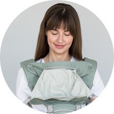 capuche hip seat Love and Carry