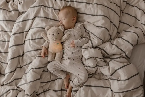 MyHummy Ourson - Peluche à Bruits Blancs | Aide au Sommeil Bébé