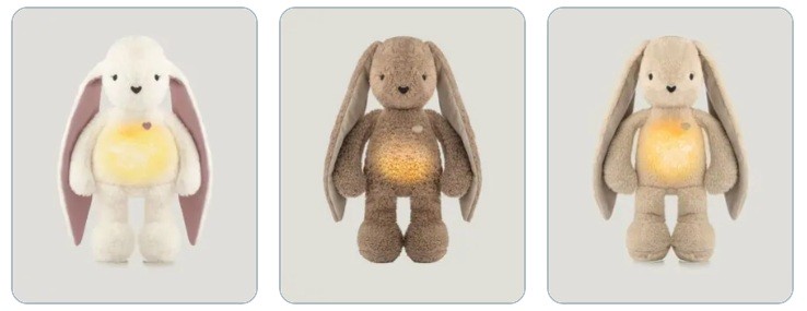 Peluche MyHummy : 3 coloris doux au choix pour bébé – écru, beige et marron