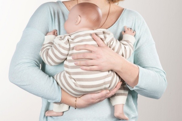 Nouveau-né 52cm 3,3kg - Poupon de Portage Lesté et Articulé