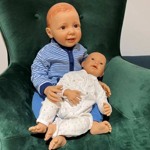 Poupons de Portage Lestés et Articulés - David et Nele