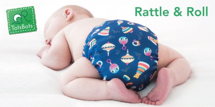 couche lavable TE1 Easyfit Totsbots Rattle & Roll
