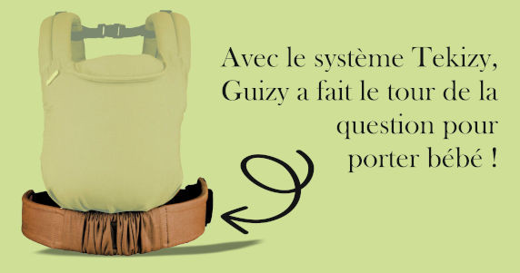 Ceinture tournante Tekizy du porte-bébé Guizy