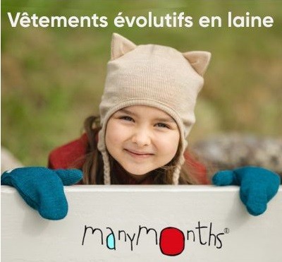 Vêtements évolutifs en laine  manymonths